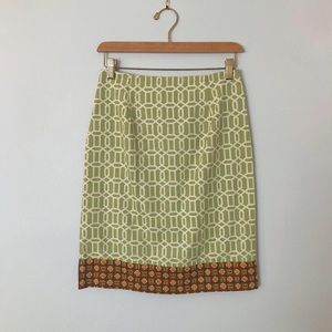 Hand made, Anthropologie inspired pencil skirt.  One of a kind.
